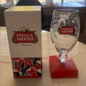 NEW IN BOX Stella Artois art of the chalice - Dallas - Limited Edition Chalice